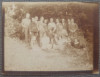 Fotografie de grup la padure// Barnova, Iasi, 1 mai 1923