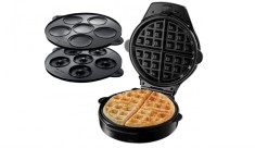 Aparat pentru preparat deserturi Russell Hobbs 3 in 1, pentru vafe, cupcake si gogosi, Fiesta-24620-56 - RESIGILAT foto