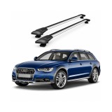 Bare portbagaj transversale aluminiu Audi A6 Allroad (C7) 2012-2018 96 cm T-slot 75kg