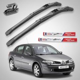 Cumpara ieftin Stergatoare Parbriz Renault Megane 2 II (2002-2009) TeamCar&reg; - Set Fata 24"/20"