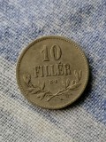 MONEDA-10 FILLER 1915 - UNGARIA, Europa