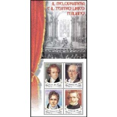 Italia 2001 - teatrul liric, bloc neuzat