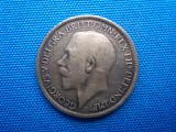 HALF PENNY 1920 GEORGIUS V / ANGLIA, Europa