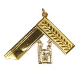 ijuterie Colan pentru Maestru Venerabil din Trecut (Past Master) &ndash; Aurie