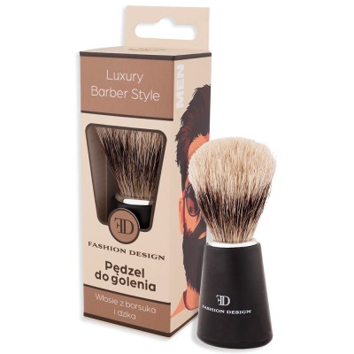 Pamatuf pentru barbierit, 100% peri naturali, Top Choice, 30697 foto