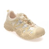 Pantofi sport GRYXX bej, 24318, din material textil