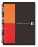 Caiet Cu Spirala A4+, Oxford Int. Notebook, 80 File-80g/mp, Scribzee, Coperta Carton Rigid -mate