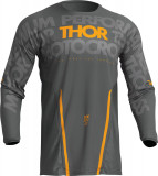 Tricou motocross/enduro Thor Pulse Mono, culoare gri inchis/galben, marime S Cod Produs: MX_NEW 29107103PE