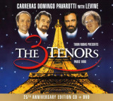 Tibor Rudas Presents the 3 Tenors Paris 1998 - CD + DVD | Luciano Pavarotti, Placido Domingo, Jose Carreras, Clasica