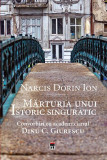 Mărturia unui istoric singuratic - Paperback brosat - Narcis Dorin Ion - RAO