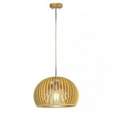 PENDUL TAVAN DIN LEMN E27 MAX 60W D33 X 22CM, V-TAC