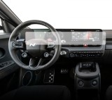 Folie protectie display navigatie si ceasuri de bord Duragon, din silicon, pentru Hyundai Ioniq 5 N 2023+, transparenta, anti-shock, kit instalare