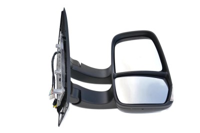 Oglinda exterioara Iveco Daily, 07.2014-, Dreapta, reglare electrica; texturat; incalzita; geam convex; cromat; 9 pini; cu semnalizare; brat lung, Vi foto