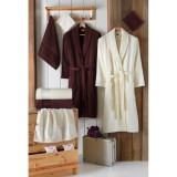 Cumpara ieftin Set Baie Luisa 10 Piese, Halate si Prosoape pentru El si Ea - HEP133