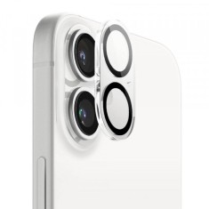 Folie de protectie Camera Spate Anank Guard pentru Apple iPhone 16 Plus / 16, Sticla Securizata, Neagra
