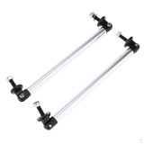 Tije Sustinere Prelungire Bara Auto, 250mm, Aluminiu, Argintiu - Set 2 Bucati, Tuning Exterior