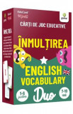 Inmultirea. English Vocabulary. Carti de joc educativ