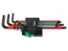 Set chei imbus Hex-Plus 7 bucăți cu magnetizator, Wera