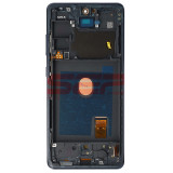 LCD+Touchscreen cu Rama Samsung Galaxy S20 FE / G780 NAVY OLED DIMENSIUNE ORIGINALA