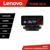 Navigatie Kia Ceed 2018-2020 Lenovo PRO 4+64 12.3 inch qled android 4G DSP gps internet KIT-ceed18