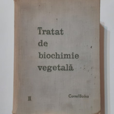Cornel Bodea - Tratat De Biochimie Vegetala. Fitochimie Vol. II Poze Cuprins