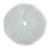Covor pentru bradul de craciun white haipai, diametru 150 cm, blana cu o grosime 4 cm, alb, Flippy