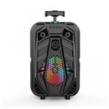 Boxa Portabila Troler ZQS8133, 45W, Bluetooth 5.0, USB, SD, AUX, MP3, Microfon, LED
