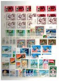Austria - Lot timbre neuzate in clasor, cu dubluri, anii 1980-1990