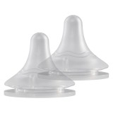 Set tetine din silicon KidsCare &ndash; 2 bucati, marimi 1 luna +, fara BPA for Your BabyKids