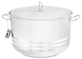 Oala inox HCM Gastro, 40 cm, 30L