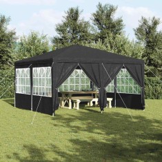 vidaXL Cort pentru Petreceri Antracit și Alb 400 x 400 x 266 cm 42003427