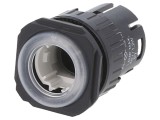 Comutator plat 22mm IP65 Poz. 1 cu 2 poziții &Oslash;22,3mm