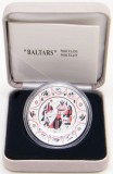 LETONIA 2016 - 5 Euro Argint 925 / 18 gr / 38,61mm/ &ldquo;Baltars Porcelain&rdquo; - Proof