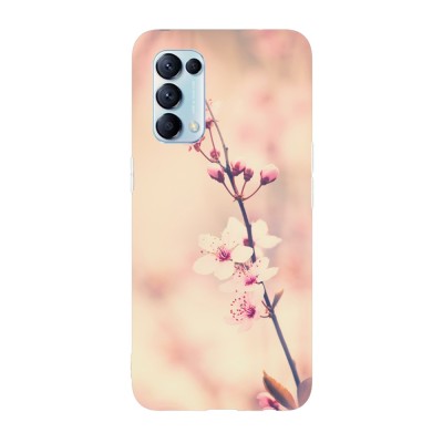 Husa compatibila cu Oppo Find X3 Lite model Vintage cherry blossom, Silicon, TPU, Viceversa foto