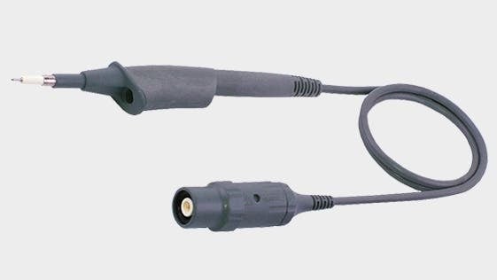 Sondă: pentru osciloscop, pasivă, pentru Măsurători Profesionale,1,1&divide;35000kHz, 100: 1, 1,2m, gri