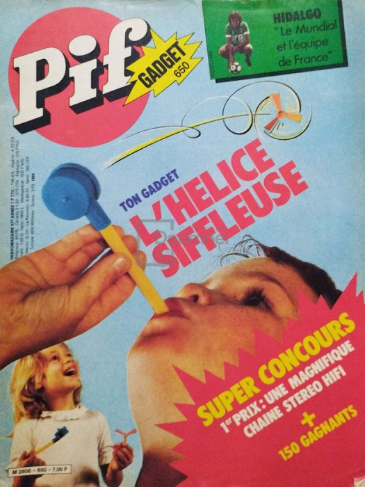 Pif gadget, nr. 650, septembre 1981 (editia 1981)