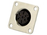 Conector M16 Soclu Mamă 7-PIN 5A 100V IP65/IP67