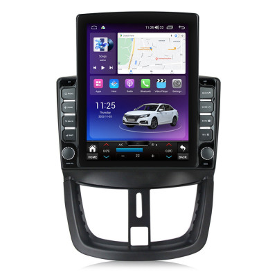 Navigatie dedicata cu Android Peugeot 207 2006 - 2015, 8GB RAM, Radio GPS Dual foto