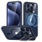 Husa iPhone 15 Pro Max ESR Classic Hybrid HaloLock Kickstand, albastru
