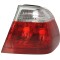 Stop spate lampa Bmw Seria 3 E46 SEDAN 06.1998-09.2001 BestAutoVest partea Dreapta, partea exterioara, fara suport becuri, rosu-alb