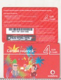 bnk card Romania - Vodafone - reincarcare 4 - RO-VOD-REF-0017?