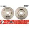 Set discuri frana spate TRW, Toyota Yaris (P13), 12.2010-, Yaris (P9), 01.2005-2014, spate; puntea spate