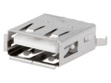 Soclu USB A pentru PCB THT 4 Pini Drept