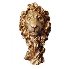 Statueta decorativa, Leu, Auriu, 32 cm, DVID11