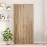 vidaXL Bufet cu raft stejar artizanal 80 x 39 x 178 cm Lemn compozit 3365571