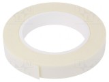 Bandă dublu adezivă albă 19mm x 5,5m