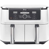 Friteuza cu aer cald Ninja AF400EUWH, 2470W, 9.5L, 6 programe de gatit, alb