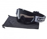 Ochelari motocross/atv/enduro Unit, culoare rama negru, lentila fumurie argintie Cod Produs: MX_NEW AB361018BD