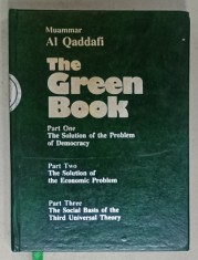 THE GREEN BOOK by MUAMMAR AL QADDAFI , 1990 foto