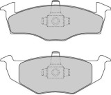 Placute frana Seat Cordoba (6k1, 6k2)), Ibiza (6k); Vw Golf 3 (1h1), Polo Classic/ Variant (6kv/0), Vento (1h2) SRLine parte montare : Punte fata